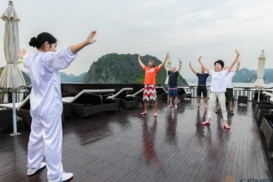 Hanoi - Halong Bay - Cat Ba Island - Dark and Bright Cave (L, D)