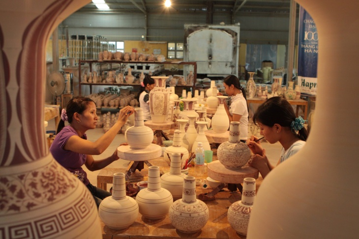 Exploring Bat Trang Ceramic Village In Hanoi: A Signature Craft Of Vietnam.