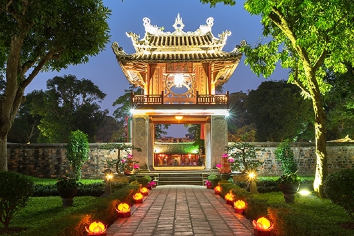 One Trip To Visit The Temple Of Literature Hanoi Viet Nam