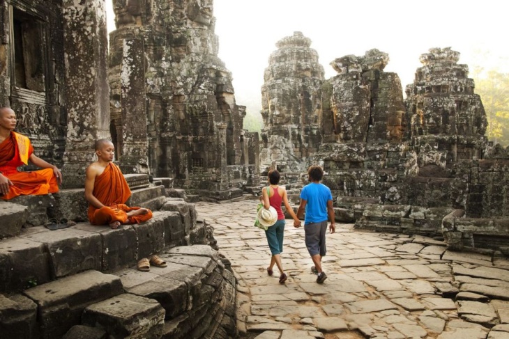 Visit Ta Prohm Temple In Angkor Complex When Travelling To Cambodia