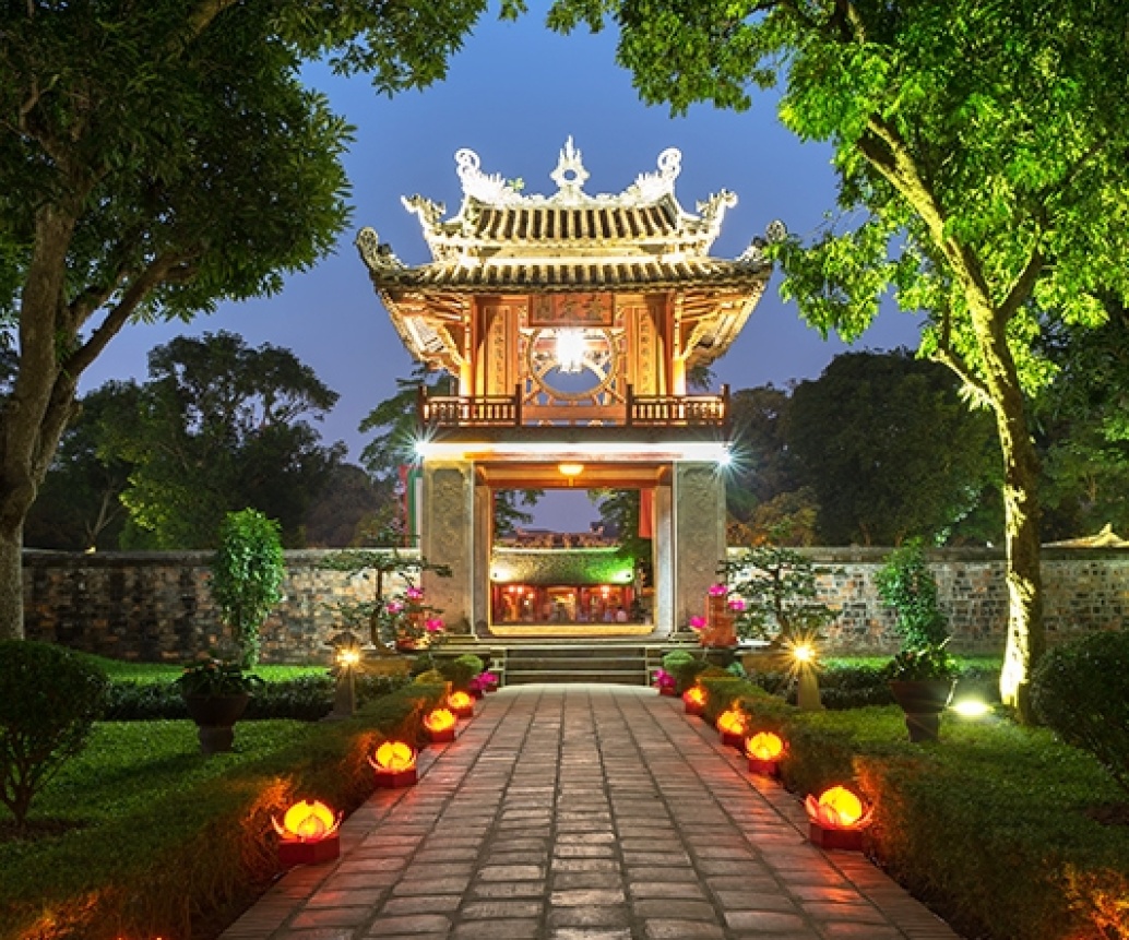 One Trip To Visit The Temple Of Literature Hanoi Viet Nam