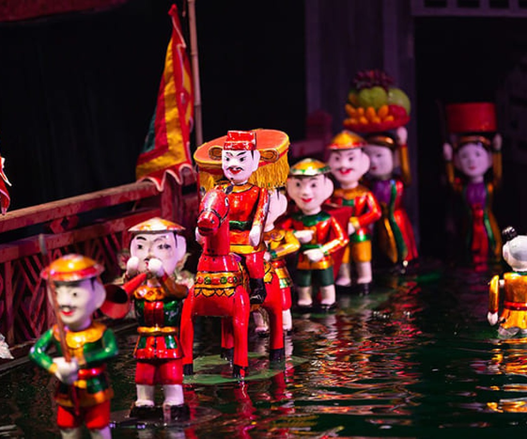 Thang Long Water Puppet Theatre Show In Hanoi