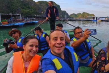 Hanoi - Halong Bay - Hai Phong - Lan Ha bay - Dark and Bright Cave (L, D)