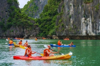 Dark and Bright Cave - Lan Ha bay - Tuan Chau Marina – Hanoi (B, Br)