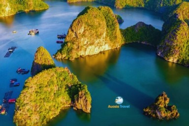 Hanoi - Tuan Chau Marina - Halong Bay - Lan Ha bay - Ao Ech (L, D)