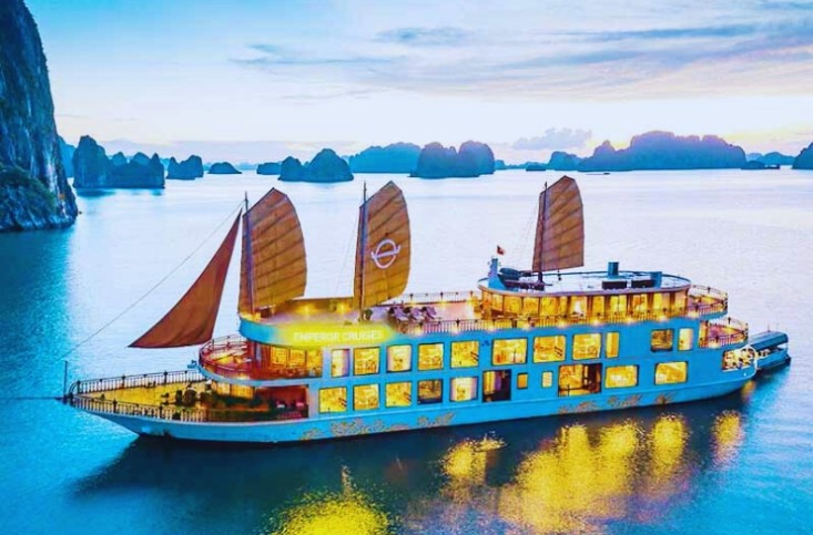 Emperor Cruise Halong Bay Bai Tu Long Bay