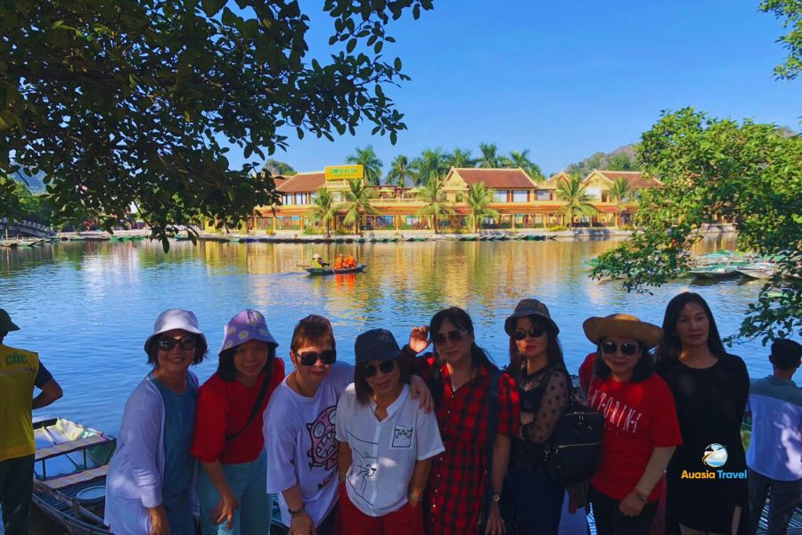 Tam Coc’s view at habour in Ninh Binh, Vietnam – Auasia Travel Testimonials