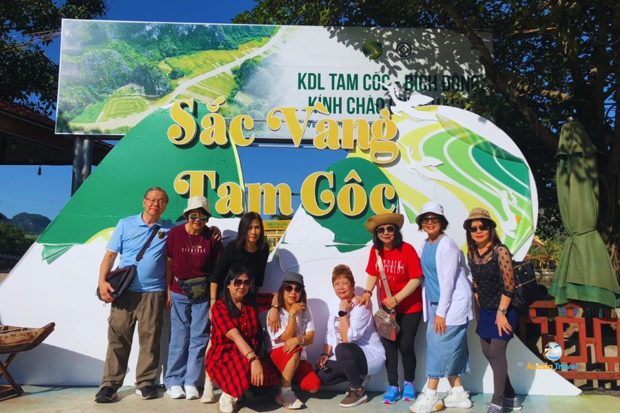 Tam Coc’s symbol at Ngo Dong river, Ninh Binh, Vietnam – Auasia Travel Testimonials