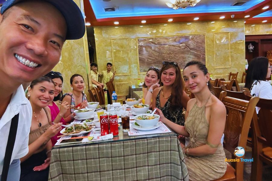 Soup noodle restaurant in the Old Quarter, Hanoi, Vietnam - Auasia Travel’s Testimonials