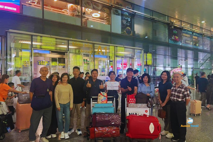 Noi Bai international airport in Hanoi, Vietnam – Auasia Travel’s testimonials