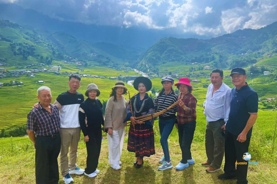 Lao Chai and Ta Van’s panorama in Sapa, Vietnam – Auasia Travel’s testimonials