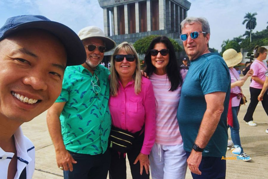 Ho Chi Minh mausoleum in Hanoi, Vietnam - Auasia Travel’s Testimonials
