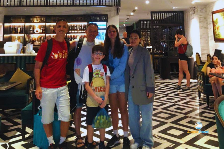 Meritel Hotel's lobby in the Old Quarter, Hanoi, Vietnam - Auasia Travel’s Testimonials