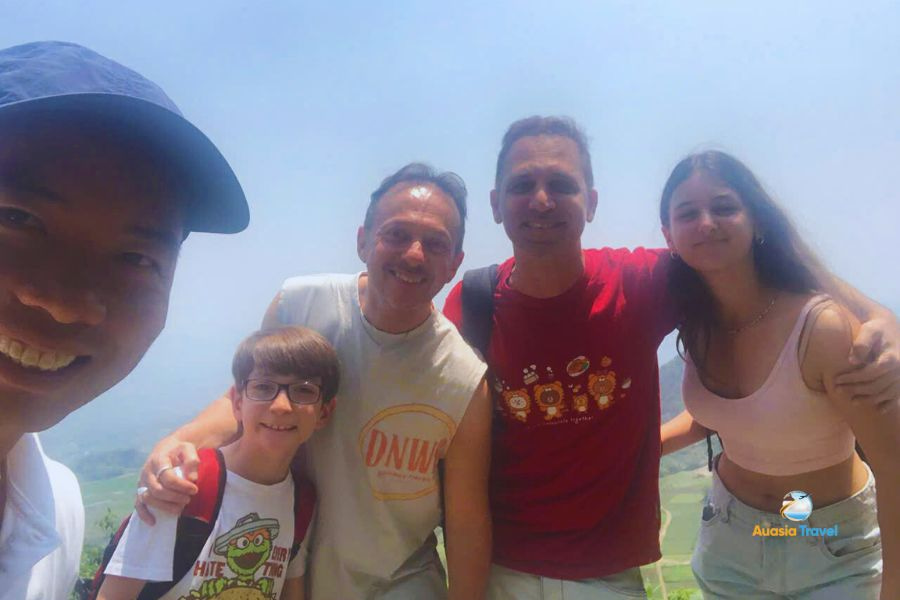 Mountain summit in Mai Chau, northern Vietnam - Auasia Travel’s Testimonials