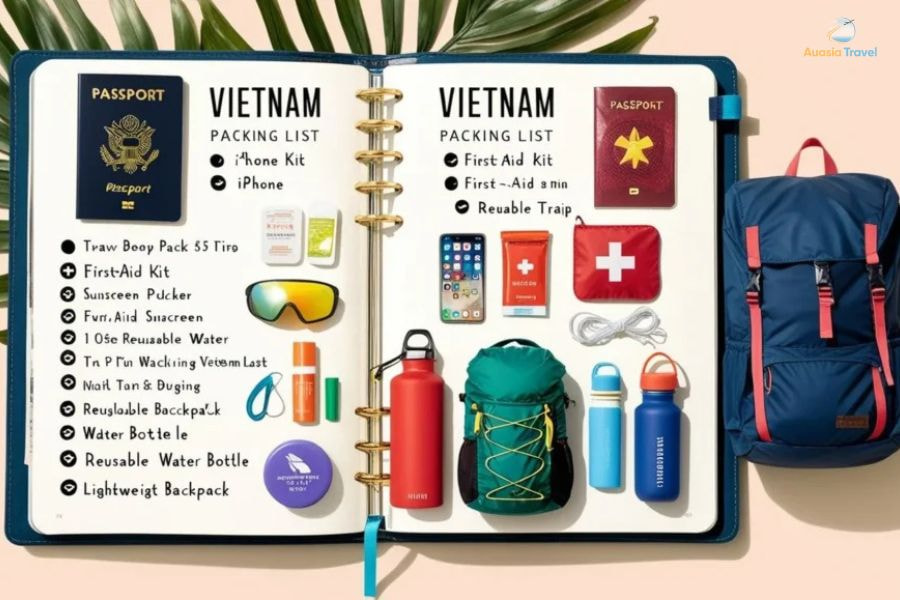 Vietnam Travel Tips 2025 – Safety and health guidance highlighting precautions, medical care, vaccinations, and emergencies.